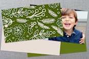 "Chalkboard Label" - Gift Tags in Pine by Alethea and Ruth - Back of Tag Options