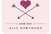 "Heart and Arrows" - Gift Tags in Strawberry by Stacey Meacham - Close-Up