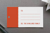 "Sweet Delivery" - Gift Tags in Candy Cane by cambria - Front
