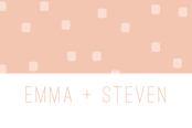 "Arrowhead Pastels" - Gift Tags in Coral by Stacey Meacham - Close-Up