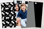 "The Gangs All Here" - Gift Tags in Onyx by Christina Novak - Back of Tag Options