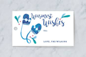 "Winter Warmers" - Gift Tags in Icy by Patrice Horvath - Front
