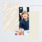 "Merry Stack I" - Gift Tags in Eggnog by Ana Sharpe - Back of Card Options
