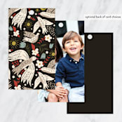 "Good Tidings" - Gift Tags in Charcoal by Kiley Bennett - Back of Card Options