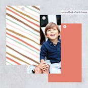 "Festive Lines" - Gift Tags in Candy by Creo Study - Back of Tag Options