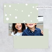 "Winter Pine" - Gift Tags in Pine by Meggy Masters - Back of Tag Options