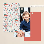 "Holiday Icons" - Gift Tags in Cream by Rebecca Humphreys - Back of Tag Options