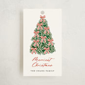"Oh Christmas Tree" - Gift Tags in Safron by Sherley Ferreira - Front