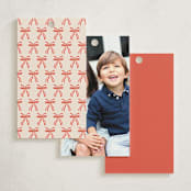 "Oh Christmas Tree" - Gift Tags in Safron by Sherley Ferreira - Back of Card Options