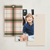 "Simple Sprig" - Gift Tags in Toasted Almond by Kate Ahn - Back of Card Options