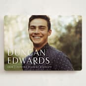"Classic" - Graduation Announcements in Cloud by Sara Hicks Malone - Front