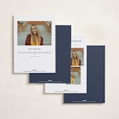 "Wrapped" - Graduation Announcements in Space by Lea Delaveris - Back of Card Options
