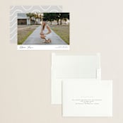 "Elegance" - Graduation Announcements in Cloud by Nicole Walsh - Assembled