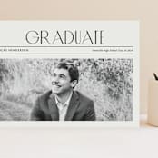 "newspaper" - Graduation Announcements in Newsprint by Kaydi Bishop - Front