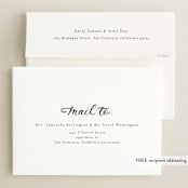 "Alignment" - Graduation Announcements in Onyx by Ashley DeMeyere - FREE Recipient Addressing