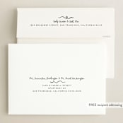 "swirl" - Graduation Announcements in Ash by Kelly Watkins - FREE Recipient Addressing