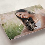 "Grand Name" - Graduation Announcements in Snow by Nicoletta Savod - Detail