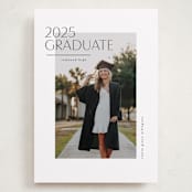 "Cornered" - Graduation Announcements in Silk by Kelly Schmidt - Front