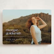 "morgan" - Graduation Announcements in Ivory by Ellen Schlegelmilch - Front