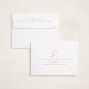 "Shiny year" - Graduation Announcements in Noir by Creo Study - FREE Recipient Addressing