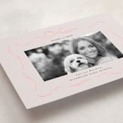 "Ribbon Frame" - Graduation Announcements in Blush by Itsy Belle Studio - Detail