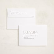 "Contemplate" - Graduation Announcements in Snowberry by Pixel and Hank - FREE Recipient Addressing