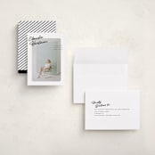 "Jot" - Graduation Announcements in Snow by Pixel and Hank - Assembled