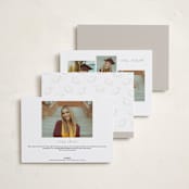 "Contemplate" - Graduation Announcements in Snowberry by Pixel and Hank - Back of Card Options