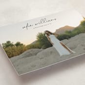 "high script" - Graduation Announcements in Onyx by Eric Ransom - Detail