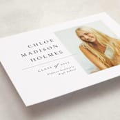 "Divided" - Graduation Announcements in Snow by Meggy Masters - Detail