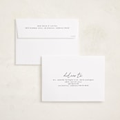 "Simple + Script" - Graduation Announcements in Chalkboard by Kelly Watkins - FREE Recipient Addressing