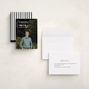 "Editorial Modern" - Graduation Announcements in Chalk by Anupama - Assembled