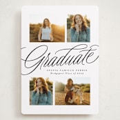 "Classic quad" - Graduation Announcements in Newspaper by Lea Delaveris - Front