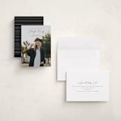 "Timeless Classic" - Graduation Announcements in Noir by Brandy Folse - Assembled