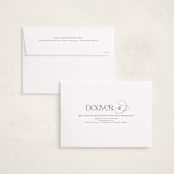 "Class" - Graduation Announcements in Charcoal by Nicole Walsh - FREE Recipient Addressing