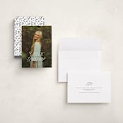 "Chic Name" - Graduation Announcements in Cloud by Carolyn MacLaren - Assembled