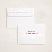 "wavy border" - Graduation Announcements in Bubblegum by Emily Sabol Goss - FREE Recipient Addressing