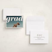 "The Cover" - Graduation Announcements in Mist by Gwen Bedat - Assembled