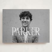 "In the Center" - Graduation Announcements in Cloud by Susan Brown - Front