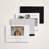 "Maple" - Graduation Announcements in Tuxedo by Annie Shapiro - Back of Card Options