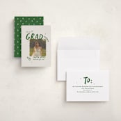 "Playful" - Graduation Announcements in Avocado by Vera Lim - Assembled