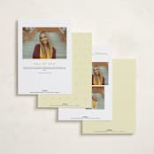"Funtime" - Graduation Announcements in Lemon by Helena Vitto - Back of Card Options