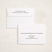 "Calligraphic Ink" - Graduation Announcements in Cotton by Chryssi Tsoupanarias - FREE Recipient Addressing