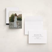 "Lovely Day" - Graduation Announcements in Pearl by Paper Raven Co. - Assembled