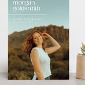 "morgan" - Graduation Announcements in Ivory by Ellen Schlegelmilch - Front