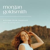 "morgan" - Graduation Announcements in Ivory by Ellen Schlegelmilch - Detail