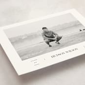 "Collegiate" - Graduation Announcements in Onyx by Benita Crandall - Detail