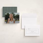 "Broken Border" - Graduation Announcements in Snow by Lauren Chism - Assembled