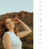 "Bright Horizon" - Graduation Announcements in Fawn by AK Graphics - Detail