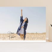 "Lift Off" - Graduation Announcements in Ink by Paper Raven Co. - Front
